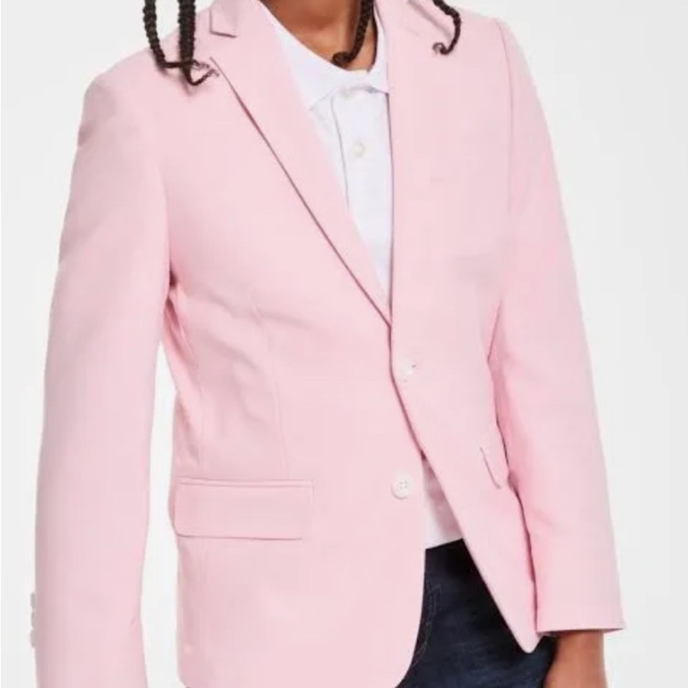 Tommy Hilfiger Pink Blazer Tailored Structured